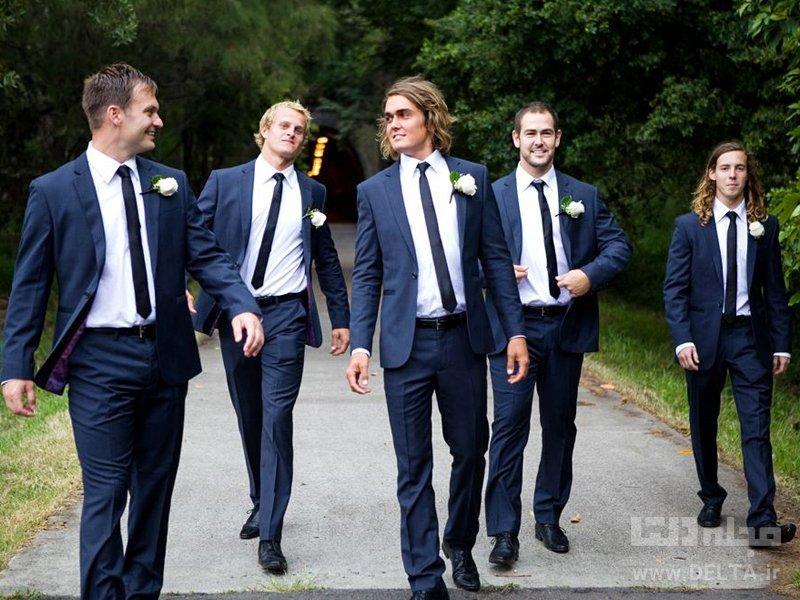 با کت و شلوار سرمه ای چه پیراهنی بپوشیم؟