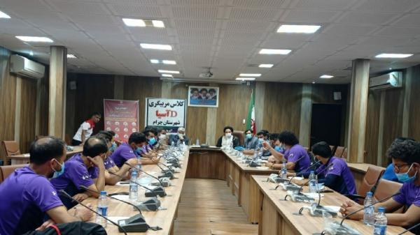 برگزاری دوره مربیگری فوتبال در شهرستان چرام