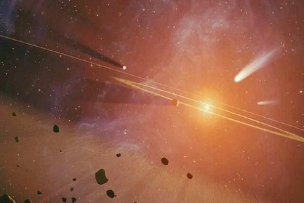 گوی های آتشینی که عناصر حیات را به زمین آوردند