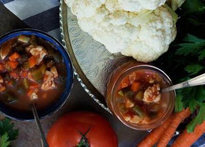 طرز تهیه ترشی لیته با رب گوجه فرنگی به روش اصلی